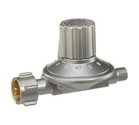 GOK Régulateur de gaz | Réglable sur 11 Niveaux - 25-50 mbar | pour raccordement à des Bouteilles de gaz Propane-Butane