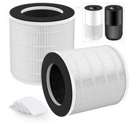 GoKBNY Lot de 2 filtres de rechange H7126 compatibles avec purificateur GoveeLife H7126, filtres HEPA 3 en 1