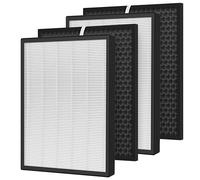 GoKBNY Lot de 2 filtres de rechange LV-PUR131 compatibles avec le purificateur d'air Levoit LV-PUR131, LV-PUR131S, LV-PUR131-RF, H13 True HEPA