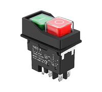Gokelomg KJD17 YH02-A KLD28 Interrupteur de sécurité électromagnétique étanche pour bétonnière et machines d'atelier 5 broches 200 V-250 V 16 A IP55