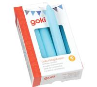 Goki – Bougies d'anniversaire 2041872 – Set bleu