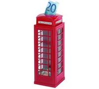 Goki Metal Box Red Phone Booth Rouge G