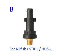 Gold Connecteur De Buse De Pistolet À Savon Adaptateur De Lance De Mousse De Neige Pour Nettoyeur Haute Pression Stihl Nilfisk Gerni Husqvarna