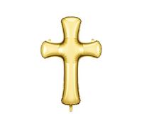 Gold Cross Foil Balloon