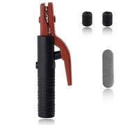 GOLD DEER Support d'électrode de soudage 500 A - Pince de maintien robuste - Pince de serrage pour machine à souder - Soudeur à l'arc - Design américain - Matériaux en laiton pur cuivre pour MMA -