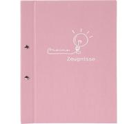 Goldbuch dossier scolaire aile 12 pochettes 24x31 cm vieux rose