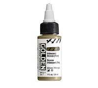 GOLDEN Acrylique à haut débit, bronze irisé (fin), flacon de 30 ml