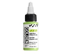 GOLDEN Acrylique à haut débit, vert clair (teinte jaune), flacon de 30 ml
