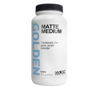 Golden Acrylique moyen : FLUID MATTE moyen 473ml
