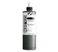 Golden Artist Colors Golden High Flow Peinture acrylique noire 0,5 l