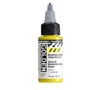 Golden High Flow 1oz Transp Benz Yell Med