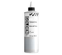 Golden High Flow Acrylic 473ml (16oz) Bottles Titanium White