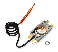 GOLDMAN SERVICE | Thermostat de Sécurité pour Chauffe-eau Électrique Activation Automatique à 93ºC | Sonde Bulbe 500mm | Réarmement Manuel Facile