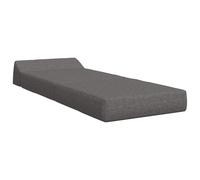 Goldonion Canapé-lit pliable gris clair 60 x 70 x 41 cm tissu | Convertible 2 en 1, mousse, polyester respirant, fermeture éclair, pour l'intérieur