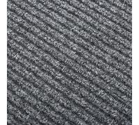 Goldonion Tapis de couloir, 100 x 150 cm, gris, anti-salissure | 70 % polypropylène, 30 % polyester, dos en gel antidérapant, facile à nettoyer, adapté à l'entrée