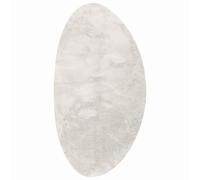 Goldonion Tapis Huarte Crème 100 x 200 cm Polyester | Antidérapant, pliable, lavable en machine, doux pour le salon et la chambre