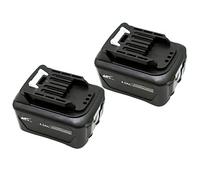 GOLEMON 2X BL1040B Batterie 4,0Ah BL1021B BL1016 BL1041b Compatible pour DF031D DF0331D TD110D JR103D HSS01D HSS01D HP332D DC10SB DC10WB 19710-1 Chargeur (12V 4000mAh)