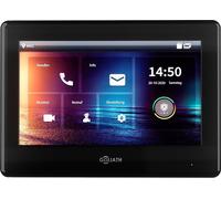 GOLIATH 7" Station vidéo IP hybride noire (IP & BUS 2 fils, HD, écran tactile, APP)