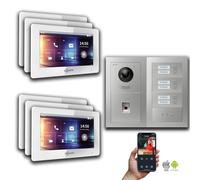 Goliath IP interphone vidéo 6-fam. 7 pouces Fingerprint : Boîtier en saillie : 7 pouces en blanc Boîtier de montage de la sonnette : Boîtier en saillie Sélection du moniteur : 7 pouces en blanc