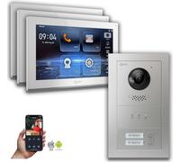 Goliath IP vidéophone : 10 pouces 3 moniteurs 2 fam., affichage, argent : Boîte de montage en surface : 10 pouces en blanc : 4er POE connexion via: : 4er POE choix du moniteur : 10 pouces en blanc boî