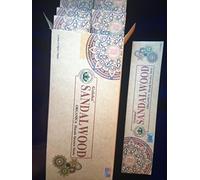 Goloka Organica Series - Bois de Santal - Lot de 6 Paquets de 15 g - Arôme et fraîcheur agréables