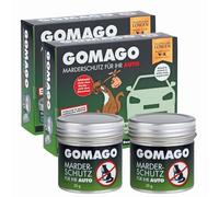 GOMAGO Protection contre les martres pour votre voiture Set de 2 pièces | Effarouchement fiable et simple contre les martres grâce au parfum | Application facile [2 x 35g]