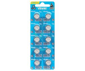 Gombelem - Pile bouton LR44 - lot de 10
