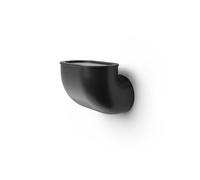 Gomito Applique Murale Ø17 Black 9005