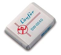 Gomme à effacer - LÄUFER - 00240 - Caoutchouc naturel - Douceur exceptionnelle - Taille 40x28x7mm