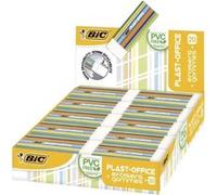 BIC Gomme en plastique Plast-Office, présentoir de table