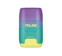 Gomme Blanche Et Taille-Crayons - 2 En 1 - Sunset - Milan