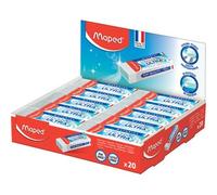 Gomme en plastique Technic Ultra, blanc, présentoir de