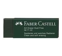 Faber-Castell Gomme en plastique Dust-Free Vert sans PVC