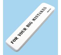Gomme géante « For your big mistakes ». FACTIS®