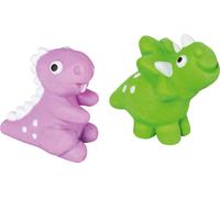 Gomme "Happy Dino" 3D | vert/violet
