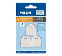 Lot De 3 Gommes De Rechange Pour Gomme Taille-Crayons - Capsule - Milan