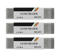 Gomme Sablée,3 Gommes à Dessin Précises pour Art et - Matériel Anti-Tâches Non Abrasif pour Préparation aux Examens de Calligraphie et Dessin