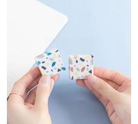 Gommes À Crayon En Forme De Cube Pour Enfants, Fournitures Scolaires Et De Bureau, Papeterie De Couleur Aléatoire, Vente En Gros, 1 Pièce, K4s7