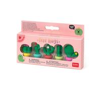 Gommes parfumées - LEGAMI - Cactus - Lot de 5 - Fraise - 3x5 cm