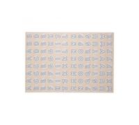 Gommette alphabet cleopatre 384 gommettes coloris blanc pochette de 4 planches