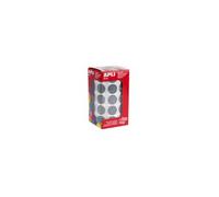 Gommette apli ronde 20mm coloris gris rouleau 1770 unites
