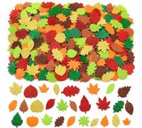 Gommettes Automne, Stickers Automne Autocollant Feuille d'Érable | Décorations de Feuilles Automne Pour Decoration d'Automne la Fabrication de Cartes Ornements Artisanaux Thanksgiving 200 Pcs