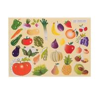 Gommettes - Légumes - Pour Enfant - 360 Stickers - Repositionnable - Cléopâtre