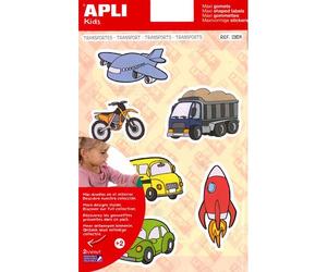 Gommettes Maxi - Véhicules X 24 - Apli Agipa