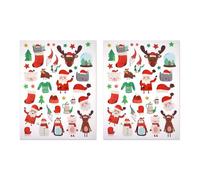 Gommettes Noël Enfant De 1 À 5,3 Cm 74 Pièces - Megacrea Diy