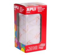 Gommettes Rouleau Triangle 20 Mm Blanc X 2 832 - Apli Agipa