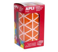 Gommettes Rouleau Triangle 20 Mm Orange X 2 832 - Apli Agipa