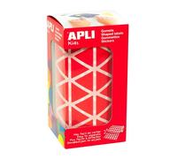 Gommettes Rouleau Triangle 20 Mm Rouge X 2 832 - Apli Agipa