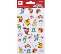 Gommettes - Stickers - Animaux - Jour De Pluie - 28 Pièces - Apli Kids