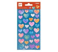 Gommettes - Stickers - Coeurs - 33 Pièces - Apli Kids